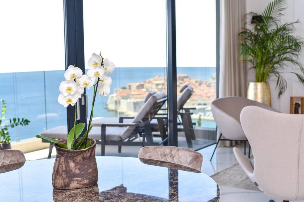 New & Luxury 5* With Breathtaking View- Kiki Lu Apartment Ντουμπρόβνικ Εξωτερικό φωτογραφία