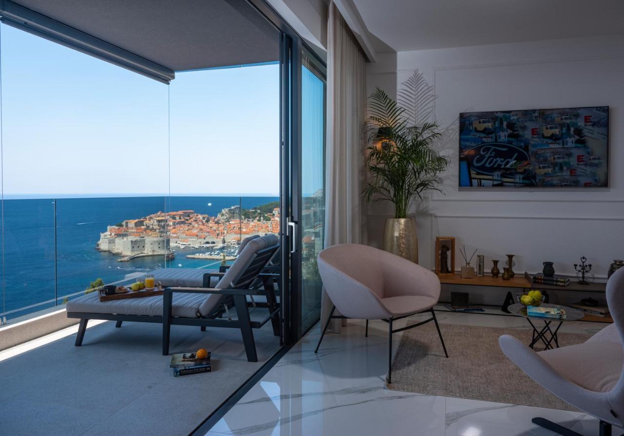 New & Luxury 5* With Breathtaking View- Kiki Lu Apartment Ντουμπρόβνικ Εξωτερικό φωτογραφία